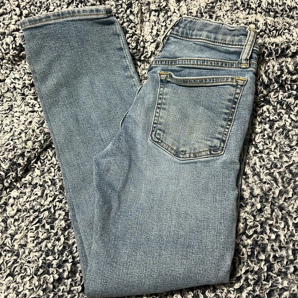 Boys Old Navy Karate Indigo Vintage Work Jeans Size 8